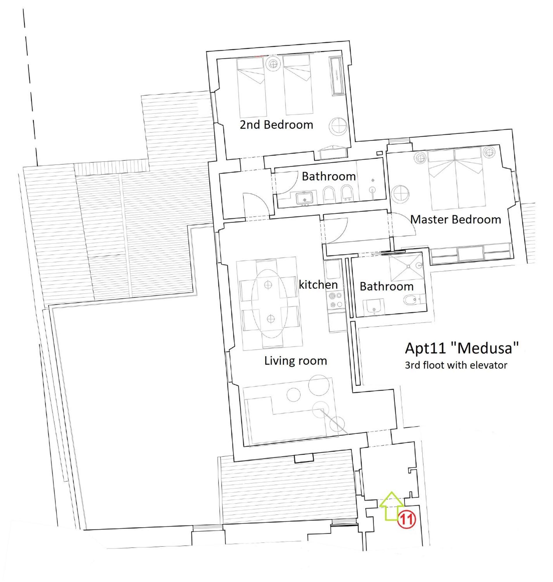 - Palazzo Signoria Luxury 11-medusa Apartment Florence